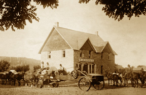 Bluff Fort Co-op - 1890's, Charles Goodman Photo